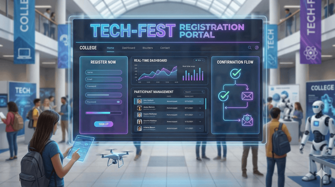 Tech Fest Registration web